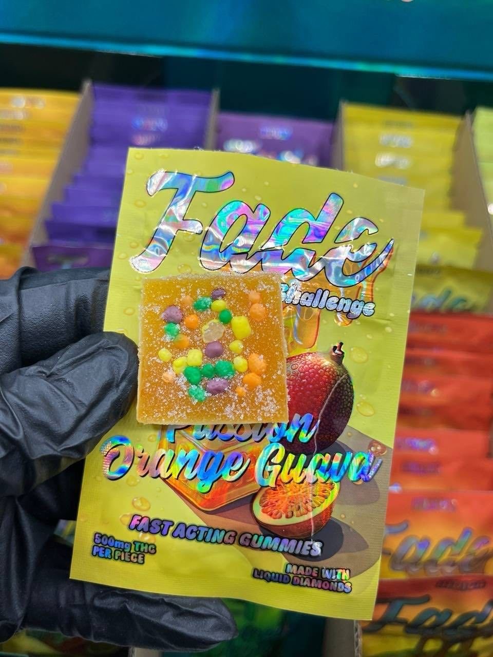 faded fruits gummies 500MG 5 faded fruits gummies 500mg