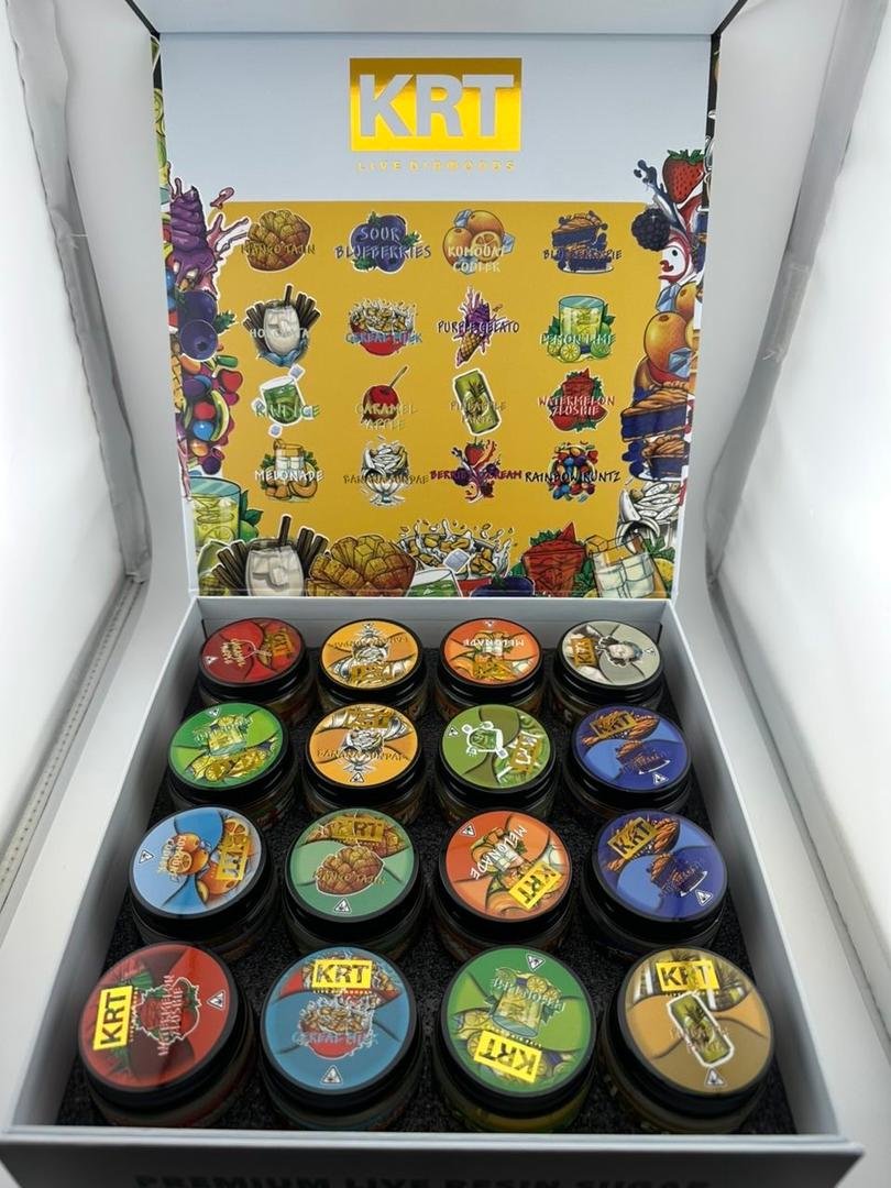 krt premium live resin sugar & live diamond concentrate