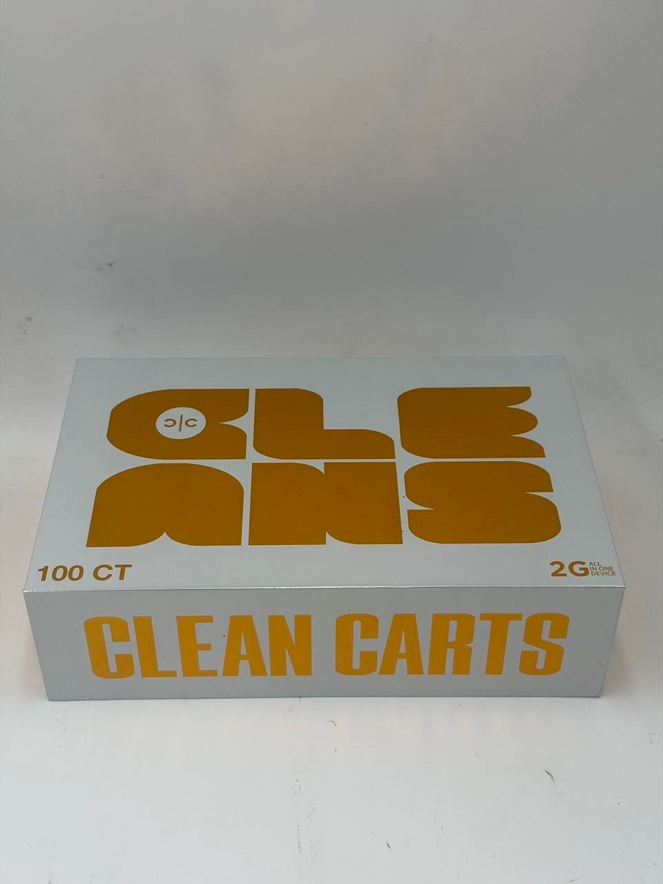 CLEAN CARTS 2G DISPOSABLE 2 CLEAN CARTS 2G DISPOSABLE