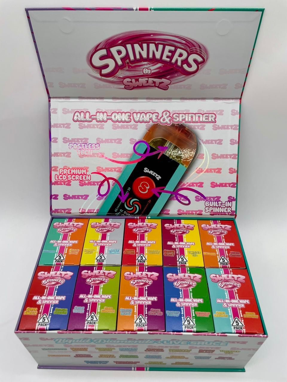 SWEETZ SPINNERS 2G DISPOSABLE 2 SWEETZ SPINNERS 2G DISPOSABLE - Image 2