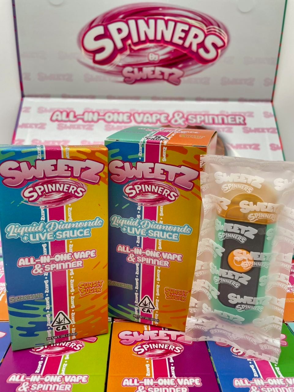 SWEETZ SPINNERS 2G DISPOSABLE 4 SWEETZ SPINNERS 2G DISPOSABLE - Image 4